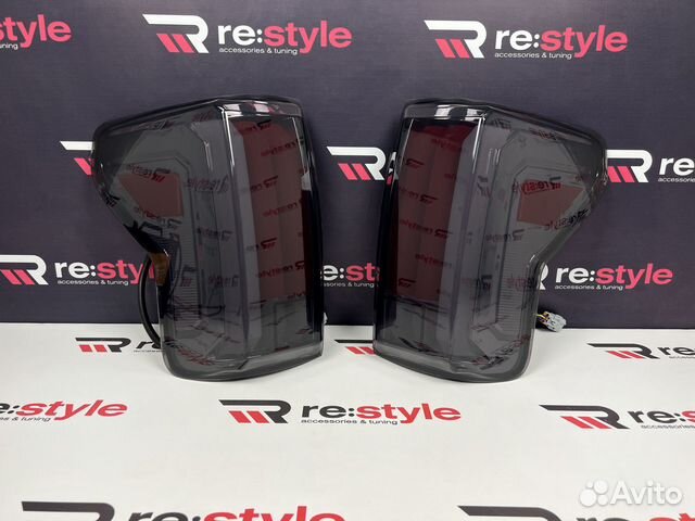 Стопы Toyota Tundra 07-13г Дымчатые LED