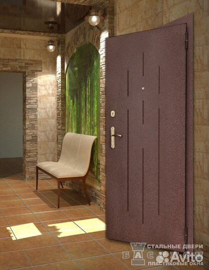 Двери металлические, климатические, межкомнатные