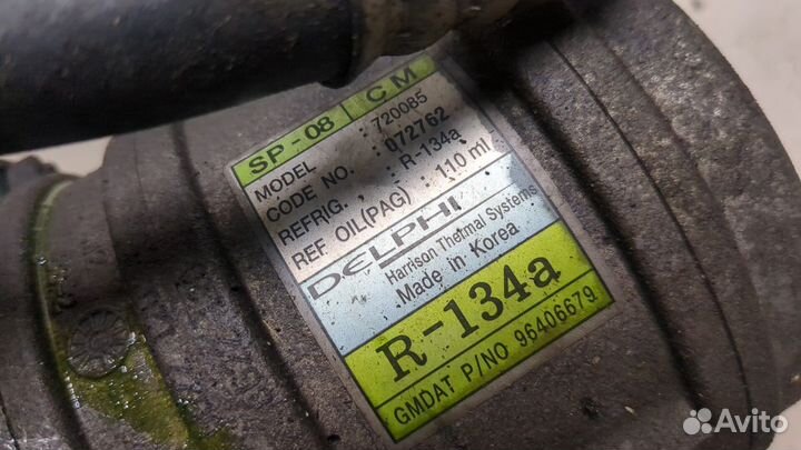 Компрессор кондиционера Chevrolet Matiz (Spark), 2006