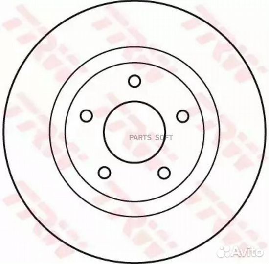 Диск тормозной DF4932