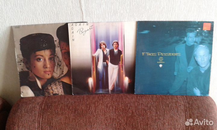 Виниловые диски разные