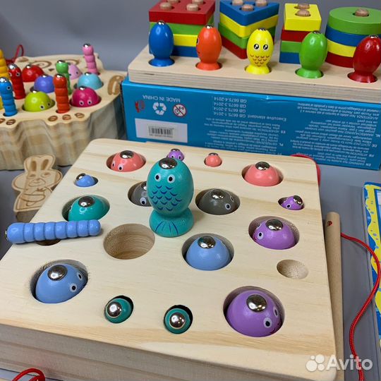 Развивающие игрушки рыбалка