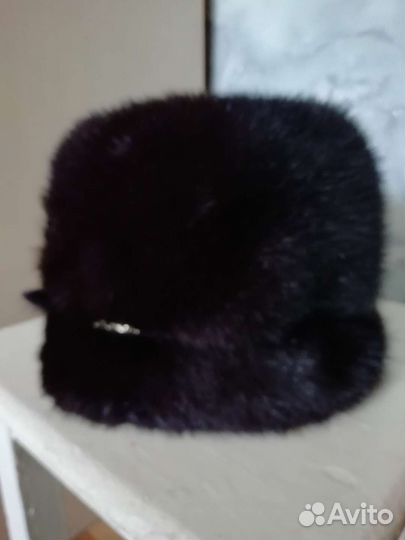 Шапка норковая женская