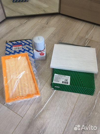 Фильтры для то Nissan Qashqai J10 1.6