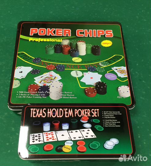 Покерный набор в ассортименте