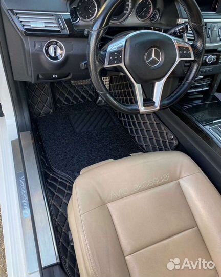 5D Ковры Mercedes E212 E213 / C204 C205 - Люксовые