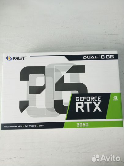 Видеокарта rtx 3050 новая