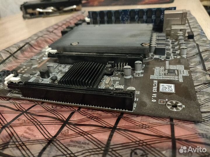 Материнская плата + проц + ссд+ 8гб