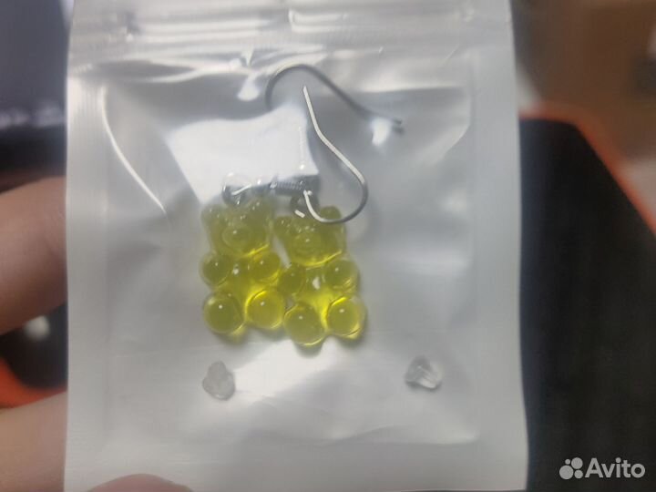 Серьги мишки