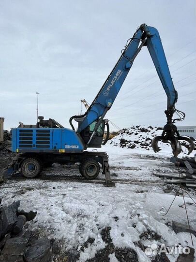 Грейферный погрузчик (перегружатель) FUCHS MHL 340, 2019