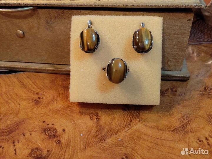 Серьги кольца серебро