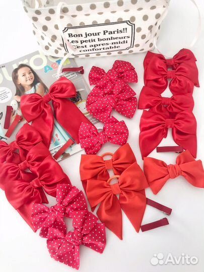 Банты ручной работы для школы и детского сада