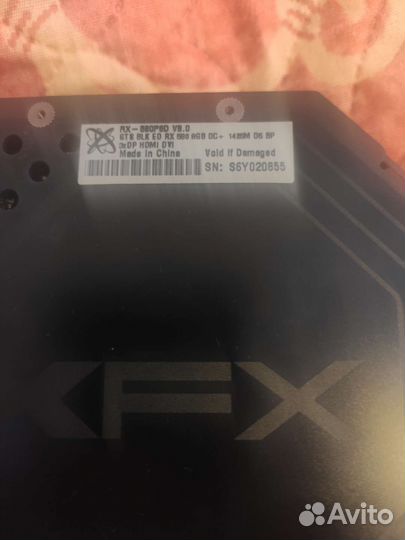 Видеокарта Rx 580 8gb