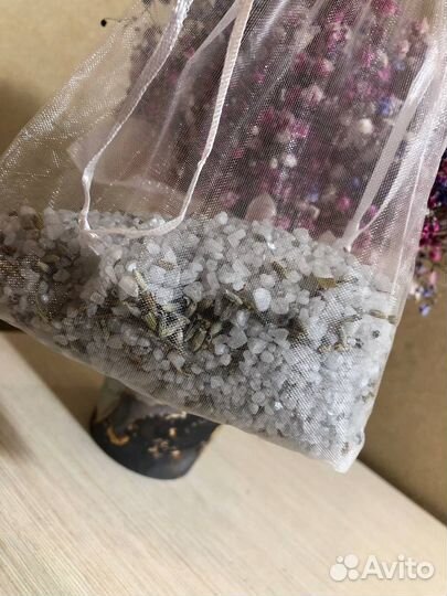 Натуральная морская соль для ванн