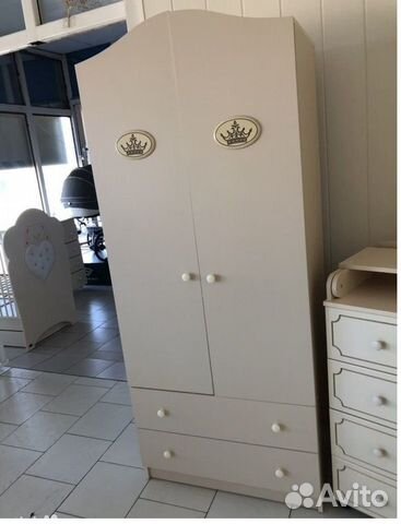 Шкаф детский двухсекционный