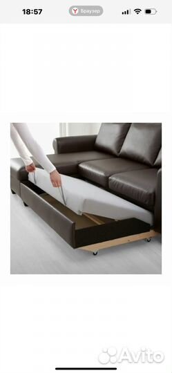 Угловой диван Икея