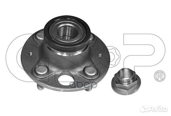 Ступица с подшипником honda jazz I 02-08 зад. +ABS