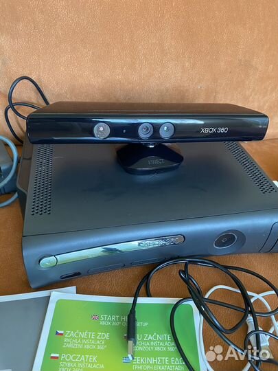 Xbox 360 с кинектом и другими плюшками