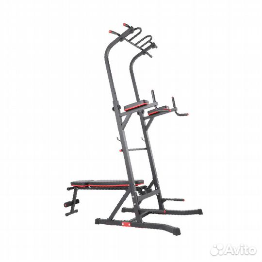 Турник-пресс-брусья со скамьей юникс 150P
