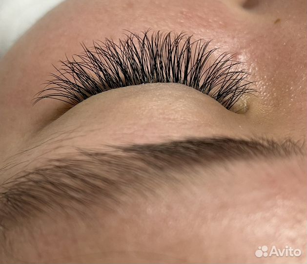 Наращивание ресниц на дому