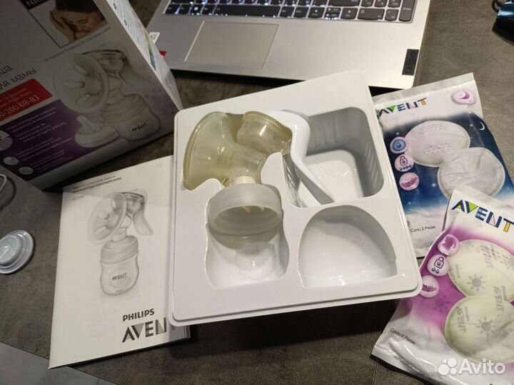 Молокоотсос avent ручной