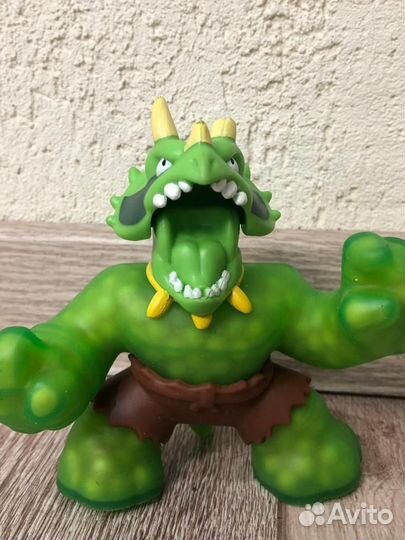Гуджитсу Игрушка Тритопс Дино Пауэр.GooJitZu