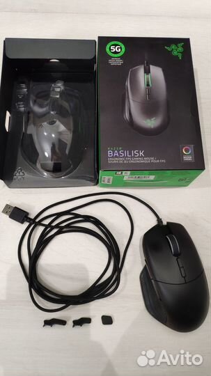 Проводная мышь Razer basilisk