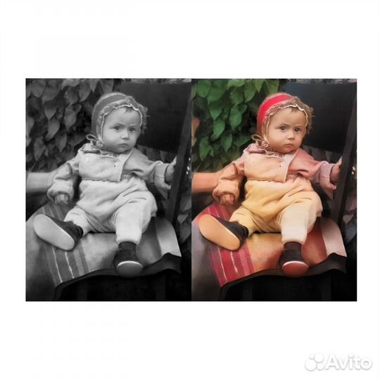 Ретушь старых фотографий