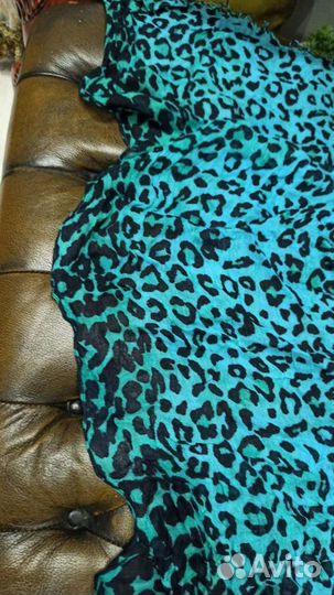 Палантин dolce gabbana леопард градиент италия
