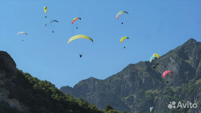 Полет на параплане