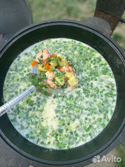 Казан чугунный узбекский 10л