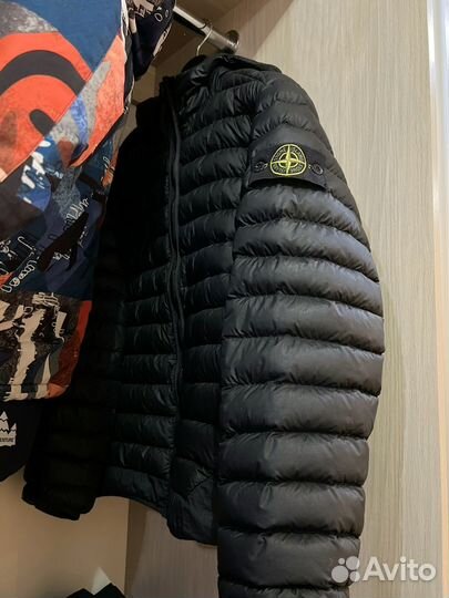 Stone island пуховик