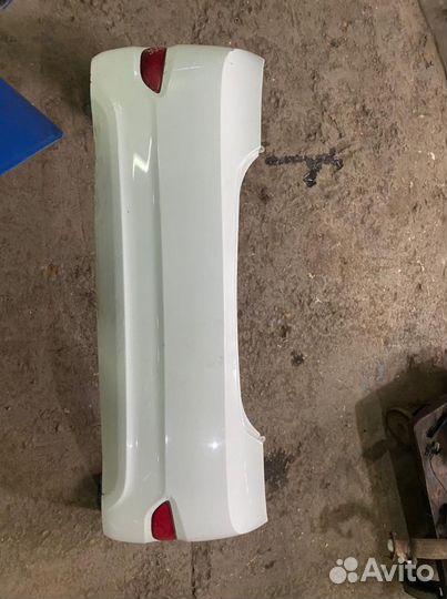 Бампер задний Hyundai Solaris (Хундай солярис)