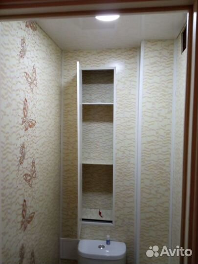 Ремонт ванной туалета панелями Пвх