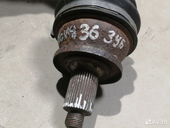 Полуось передняя левая для Skoda Fabia 1999-2007