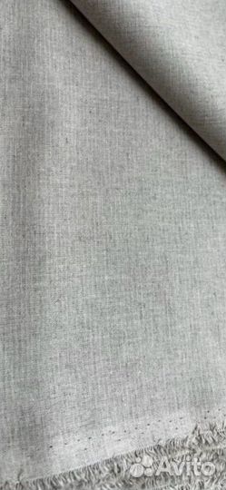 Лен/хлопок ткань