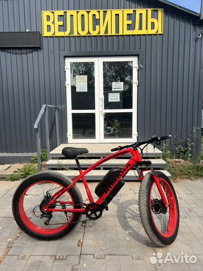 Электрофетбайк велосипед электрический