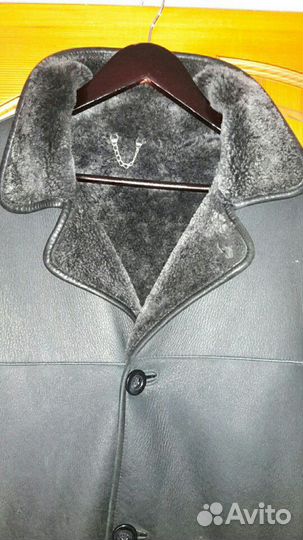 Дубленка мужская кожанная