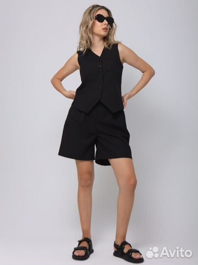 Пошив шорты женские, юбка, жилет женский оптом