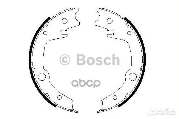 Тормозные колодки 0986487679 0986487679 Bosch