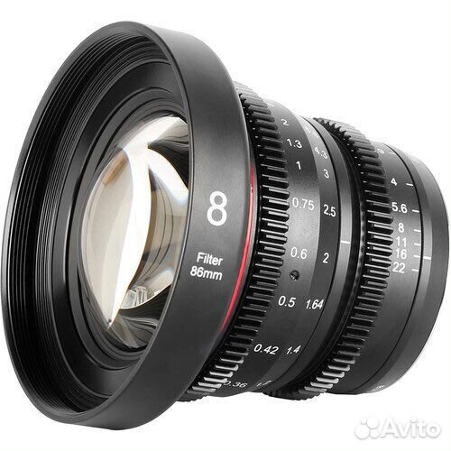 Объектив Meike 8mm T2.9 Cinema Lens MFT Mount