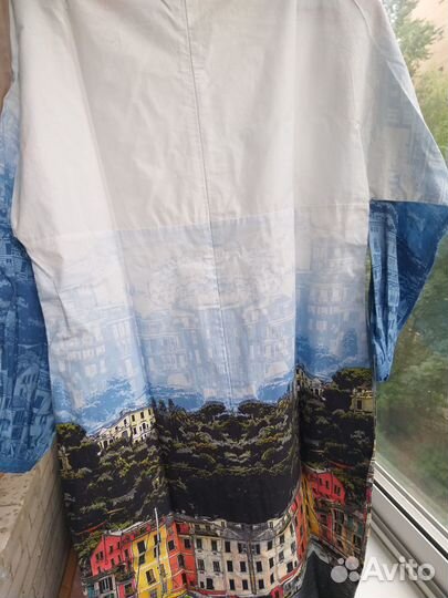 Легкое платье для отпуска с карманами-эксклюзив