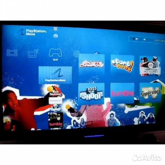 PS Move Starter Disc, б/у, незнач.царап., без обло