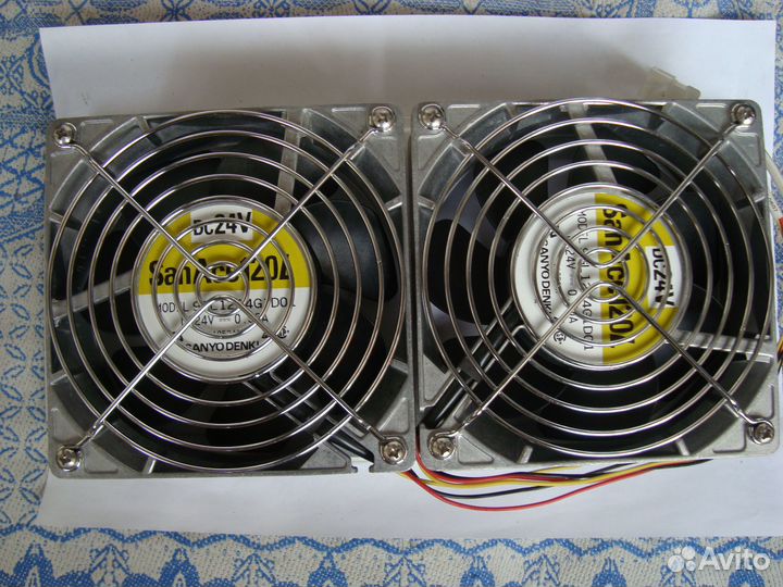 Вентиляторы на 12 и 24 Вольта