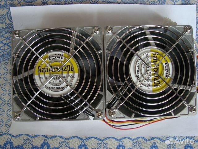 Вентиляторы на 12 и 24 Вольта