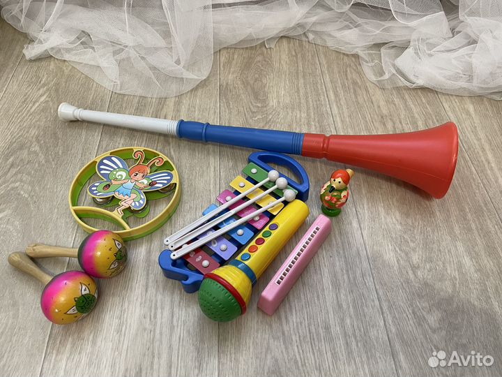 Музыкальные инструменты и развивающие игрушки