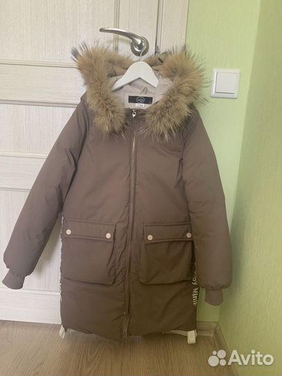 Зимняя куртка на рост 134