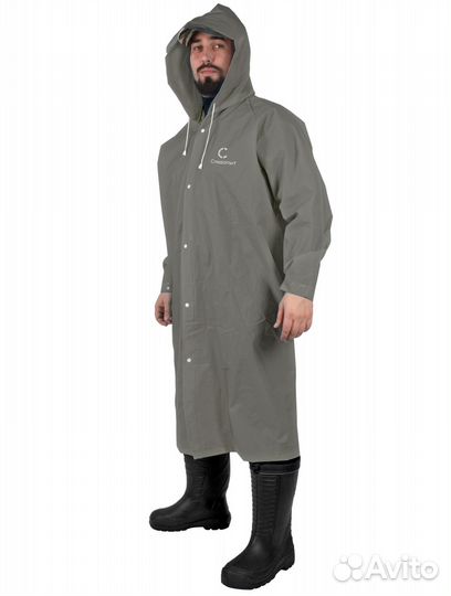 Дождевик Следопыт, плотный. с козырьком