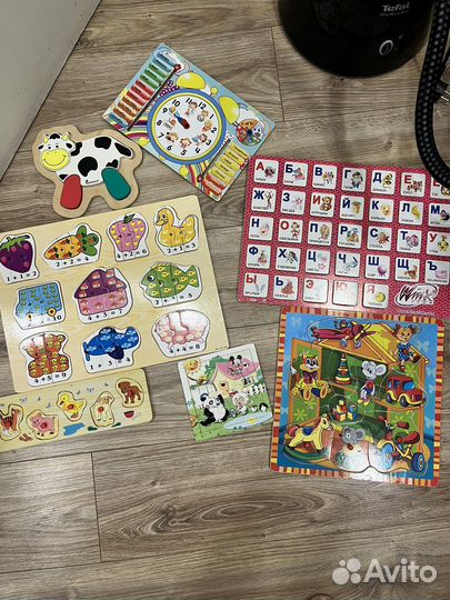 Развивающие деревянные игрушки