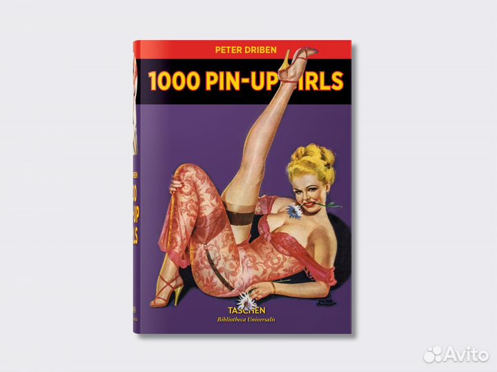 1000 Pin-Up Girls. Иллюстрации в стиле пин-ап